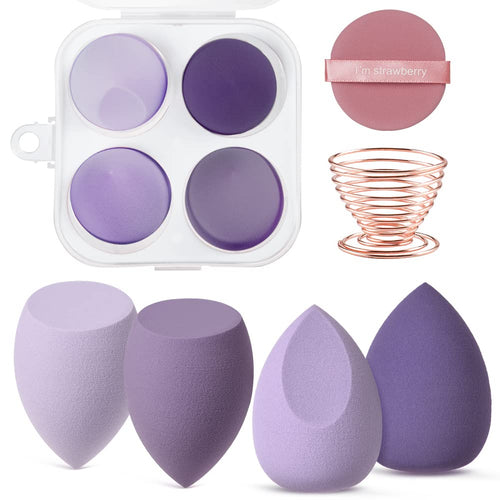 4 Pcs Professional Beauty Sponge Foundation Blending 