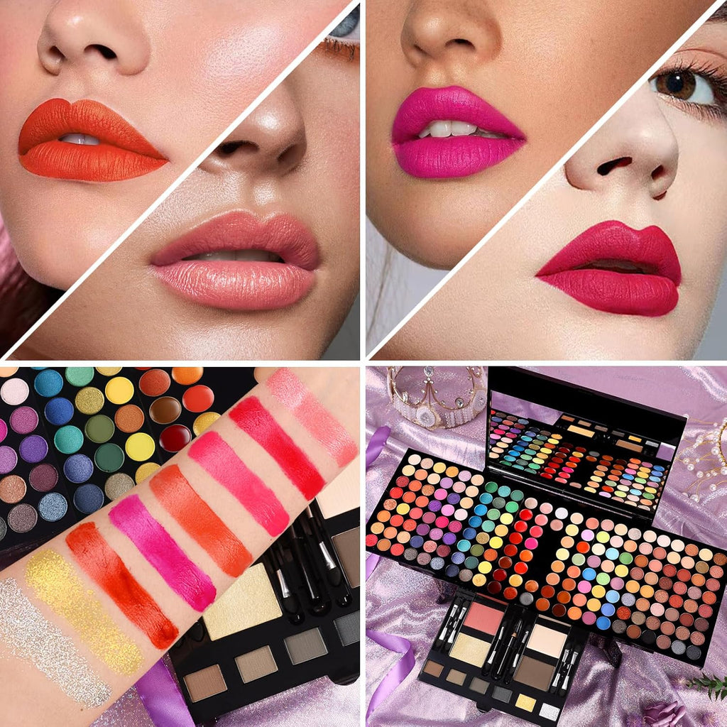 Women Makeup Sets Full Kits - 190 Colors Cosmetic Make up palette Kit
